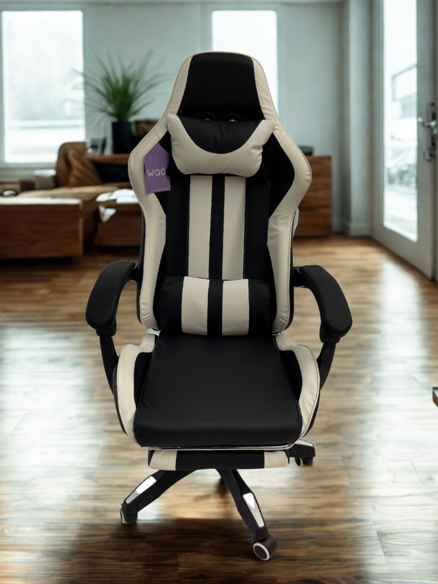 Silla Gamer de Primera Generación Blanca (Entrega en 1 a 3 días hábiles)