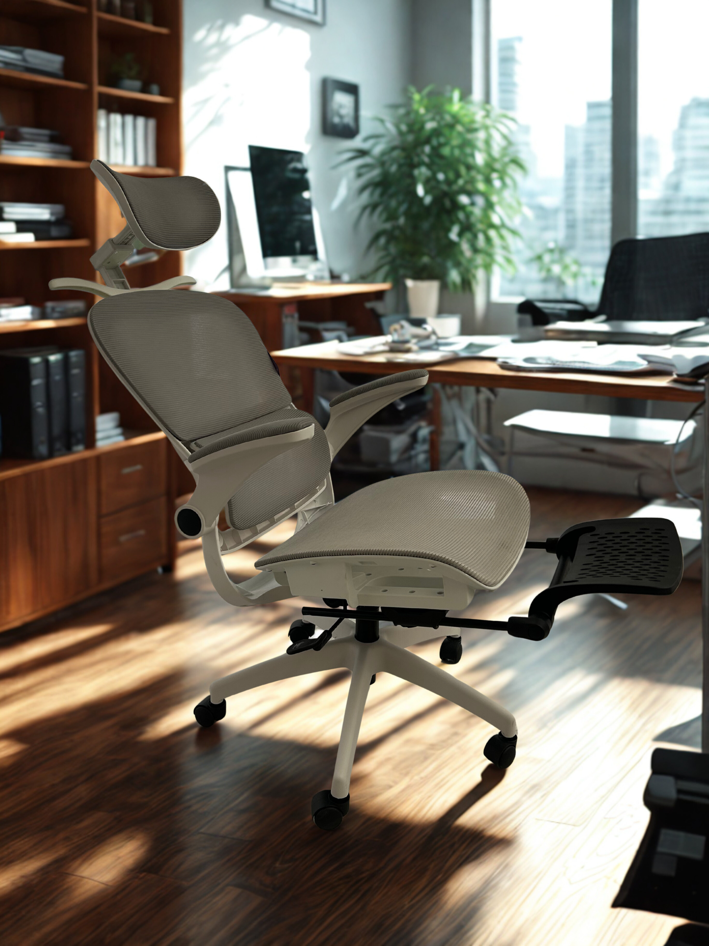 Silla Ergonomica de Oficina Premium 3D Gris (Entrega de 1 a 3 dias habiles)