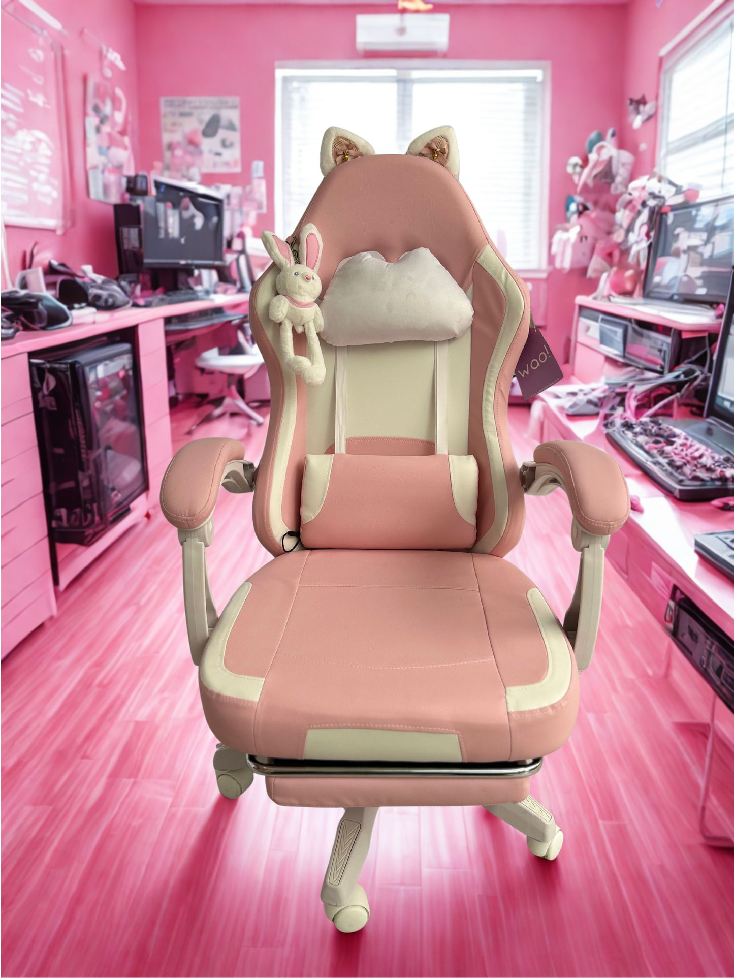 Silla Gamer Rosada 2G (Entrega de 1 a 3 días Hábiles)