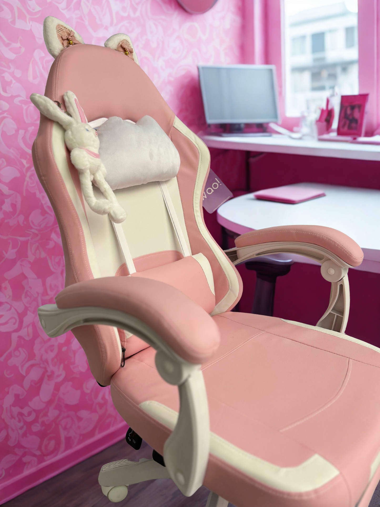 Silla Gamer Rosada 2G (Entrega de 1 a 3 días Hábiles)