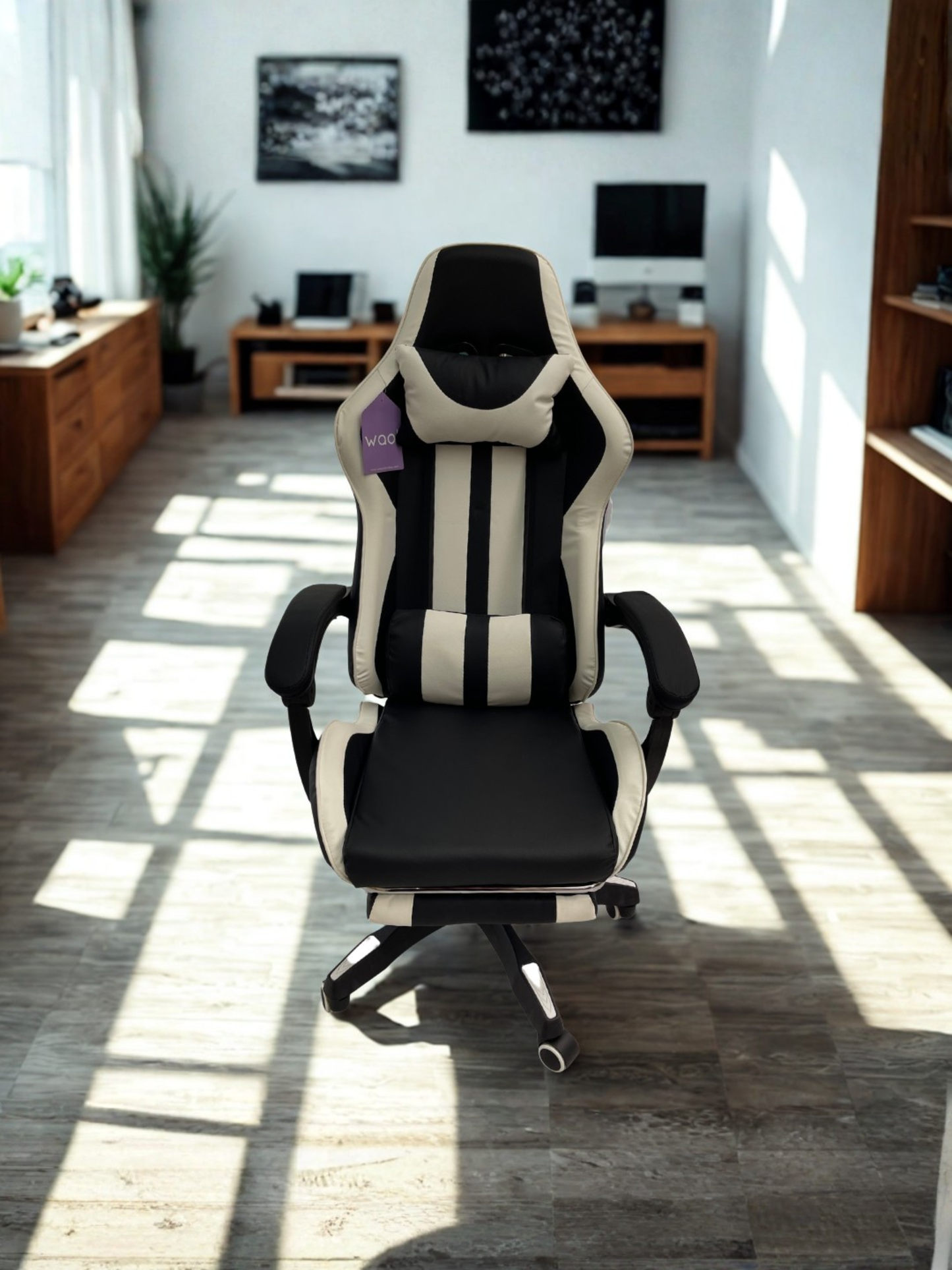 Silla Gamer de Primera Generación Blanca (Entrega en 1 a 3 días hábiles)