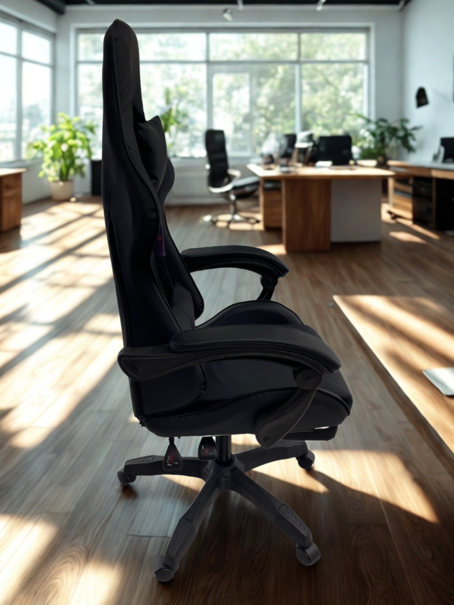 Silla Gamer de Primera  Generación Negra (Entrega en 1 a 3 días hábiles)