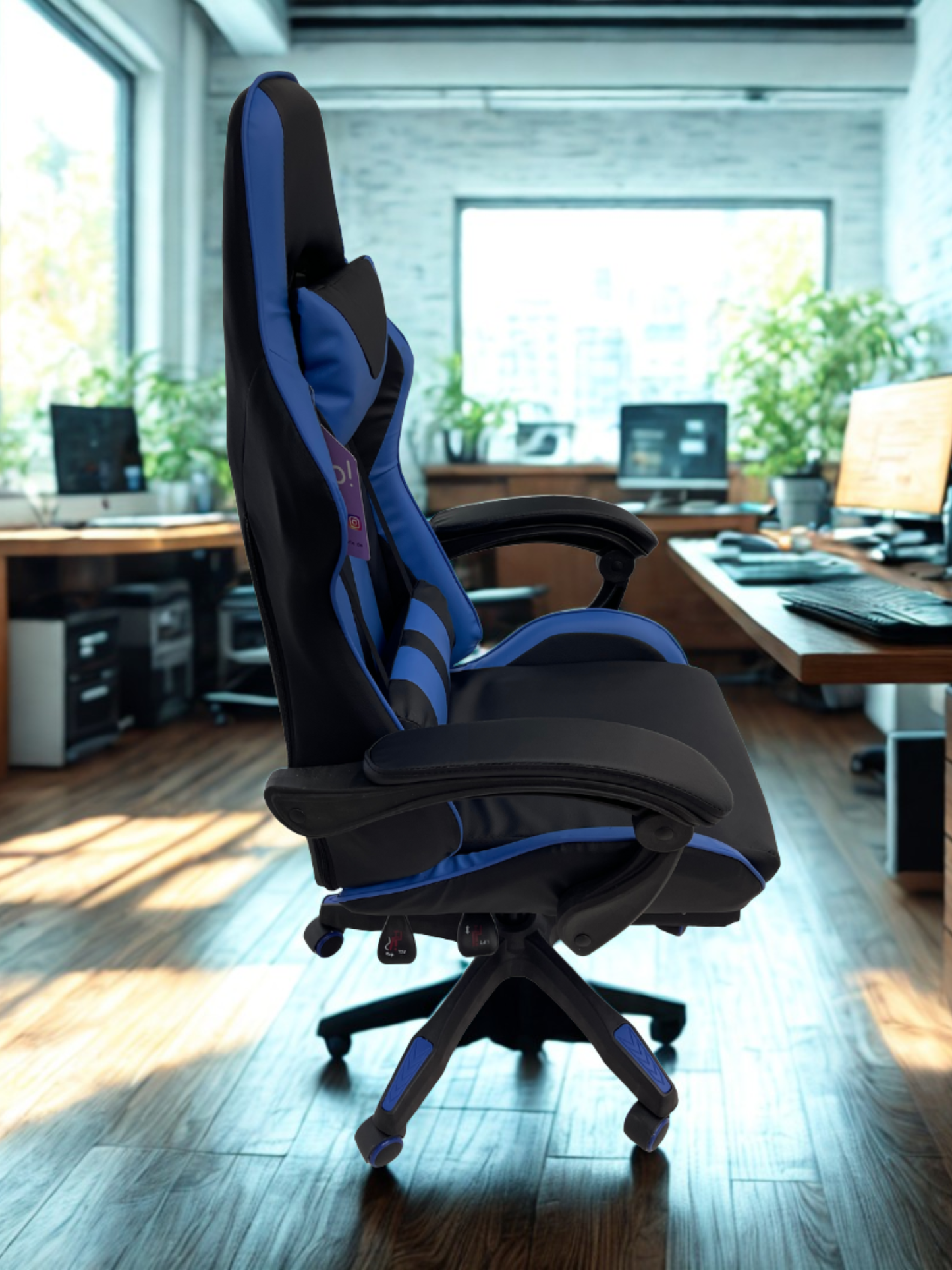 Silla Gamer de Primera Generación Azul (Entrega en 1 a 3 días hábiles)