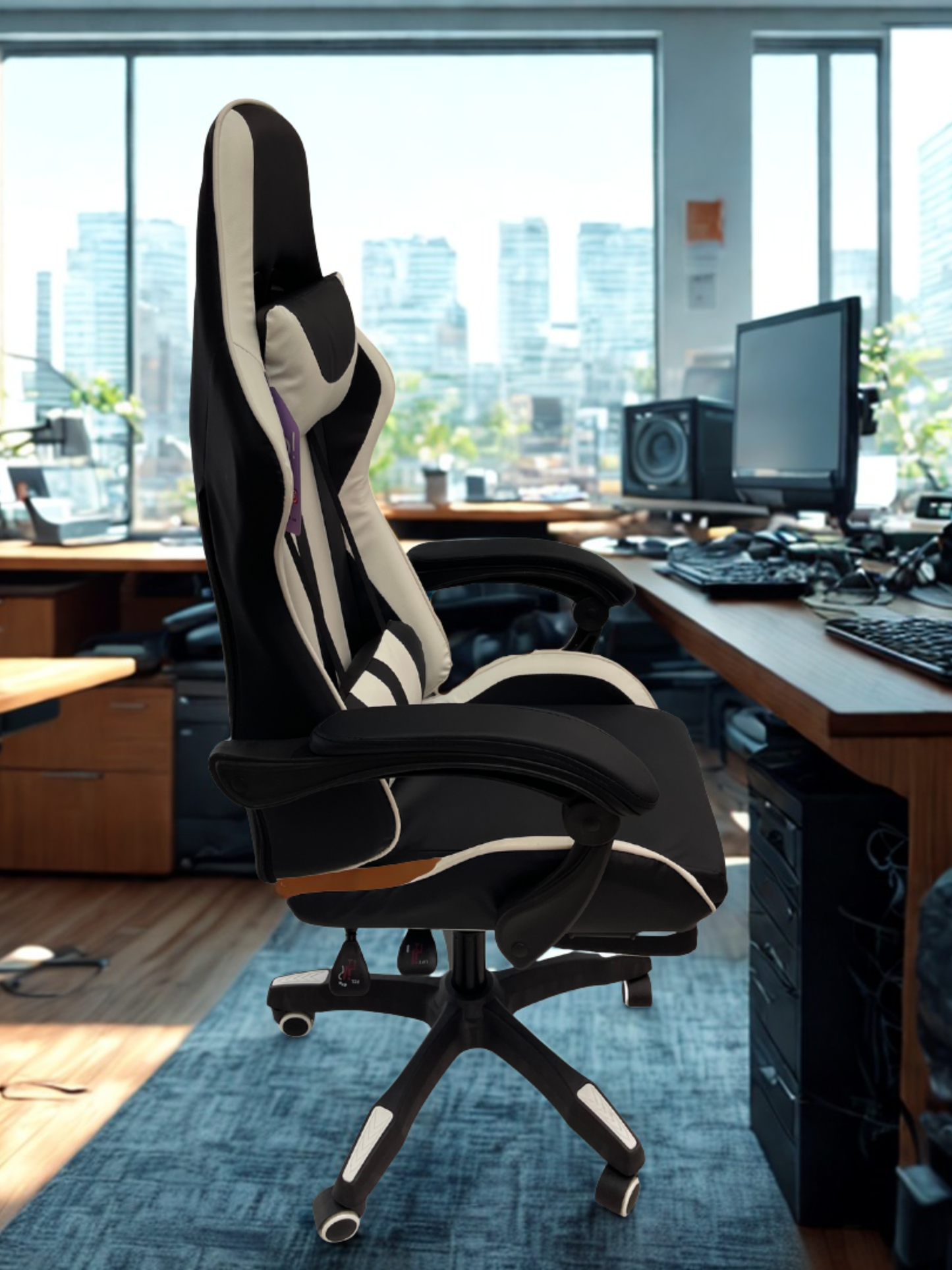 Silla Gamer de Primera Generación Blanca (Entrega en 1 a 3 días hábiles)