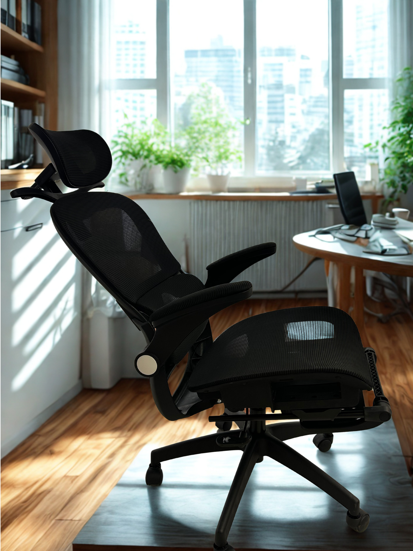 Silla Ergonomica de Oficina Premium 3D Negra (Entrega de 1 a 3 dias habiles)