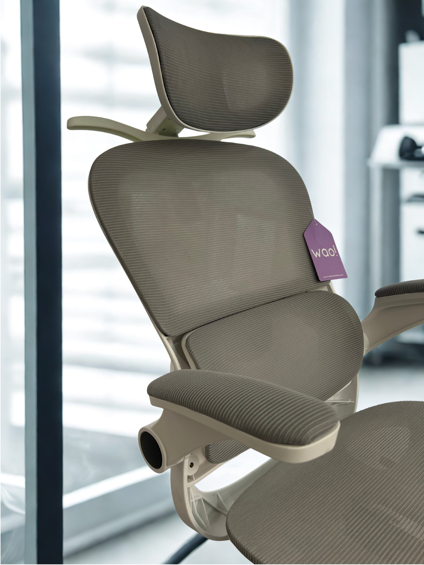 Silla Ergonomica de Oficina Premium 3D Gris (Entrega de 1 a 3 dias habiles)