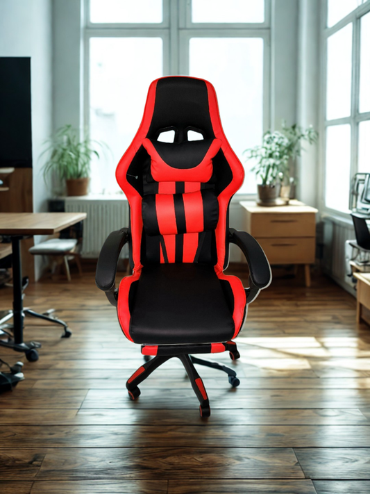 Silla Gamer de Primera Generación Roja (Entrega en 1 a 3 días hábiles)