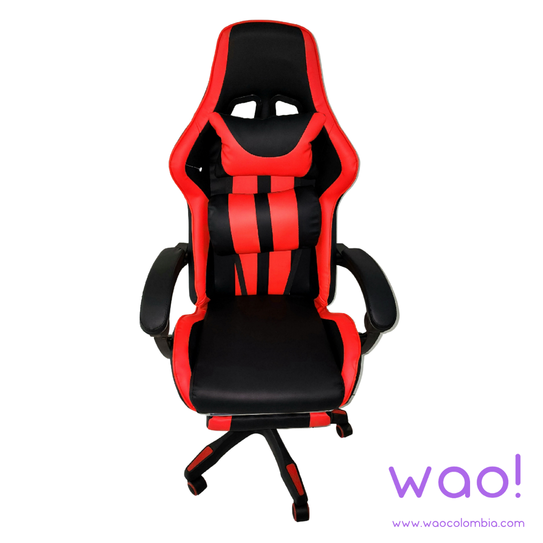 Silla Gamer de Primera Generación Roja