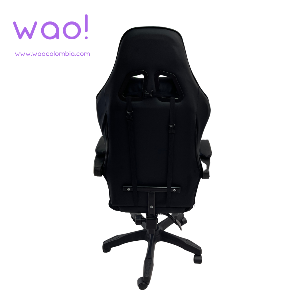 Silla Gamer de Primera Generación Negra