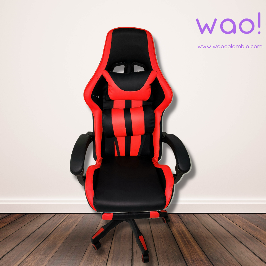 Silla Gamer de Primera Generación Roja